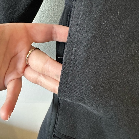 Lululemon City Bound Wrap Snap Button Jacket Black/Gray Women's Size Large - Picture 5 of 14